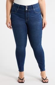 Seven7 Curvy High Waist Skinny Jeans