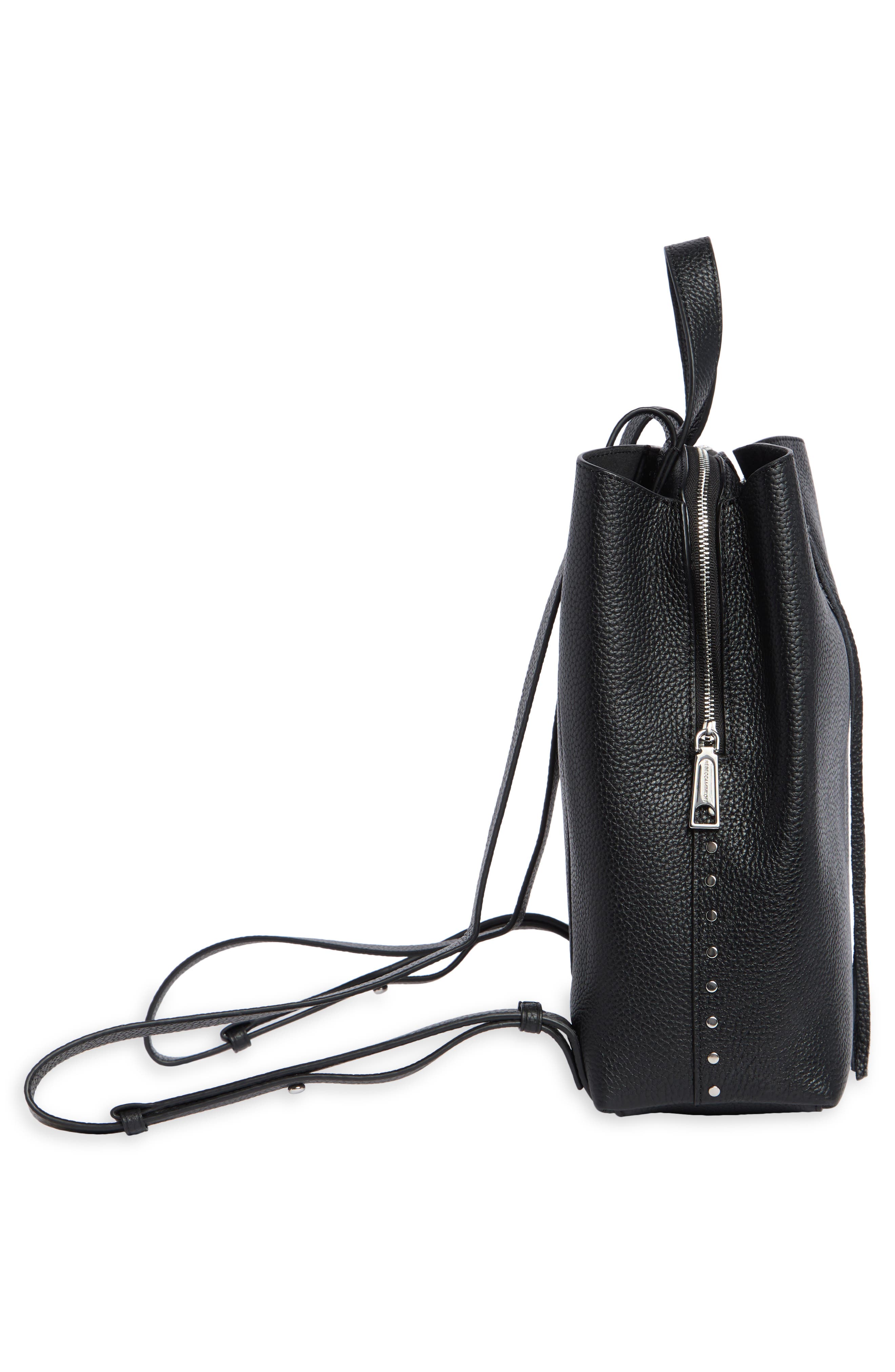 Rebecca Minkoff Darren Medium Leather Backpack, Alternate, color, 