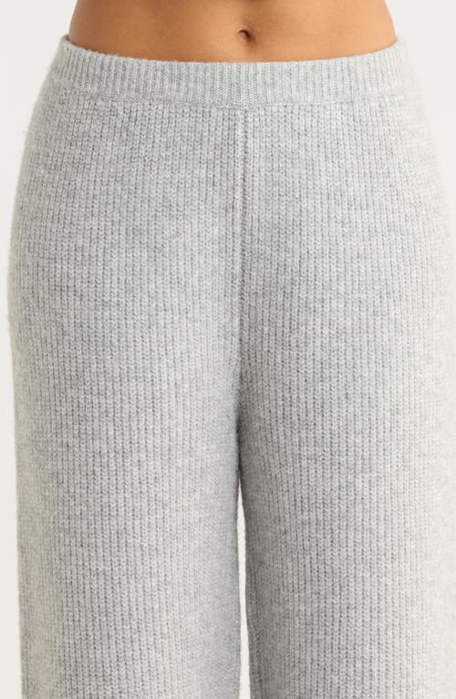 Nordstrom Cozy Rib Lounge Set In Gray