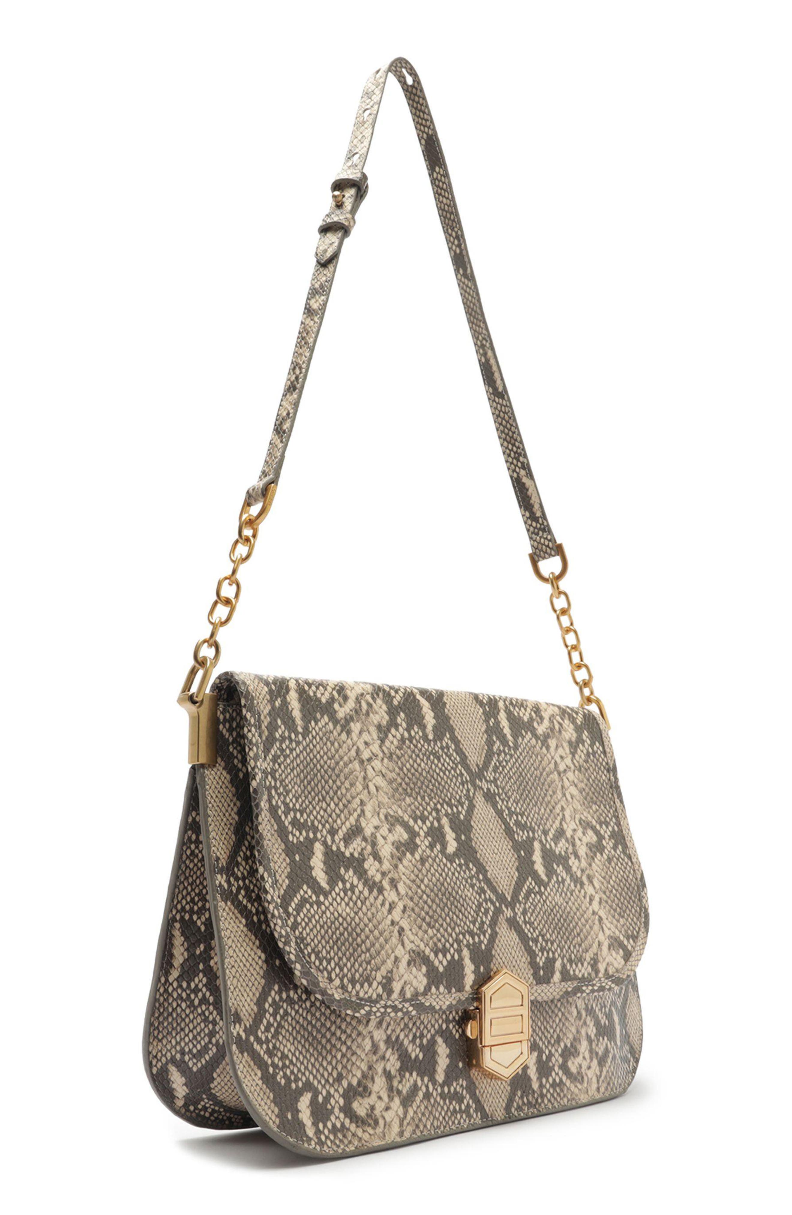 Everly Small Leather Crossbody, Alternate, color, SNAKE