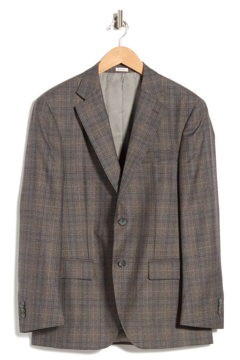 Flynn Classic Wool Sportcoat, Alternate, color, GREY