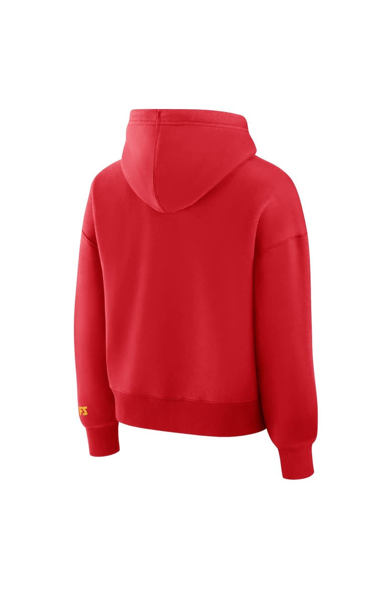 Women's Fanatics Red Kansas City Chiefs Legacy Fleece Pullover Hoodie, Alternate, color, Red