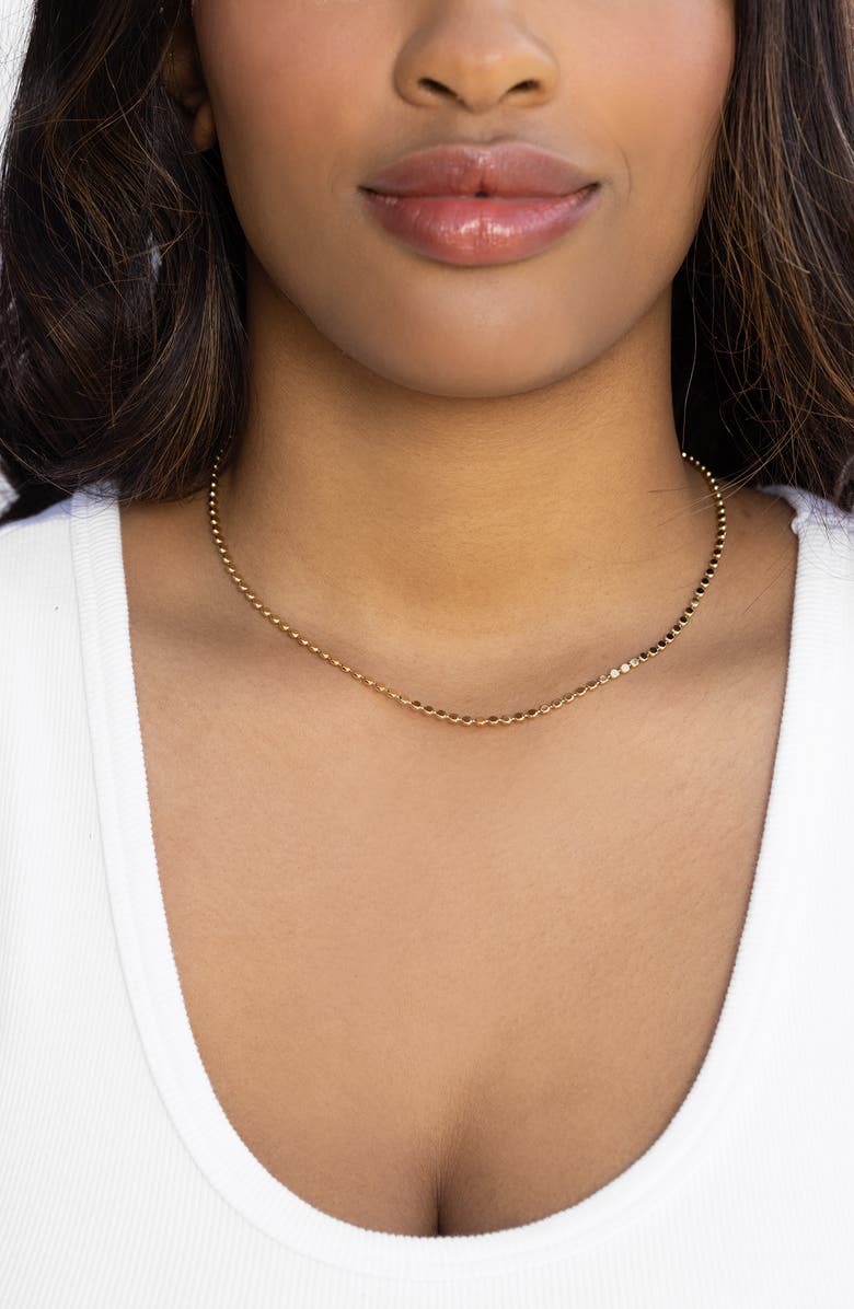 MIRANDA FRYE Paisley Disc Bead Necklace, Alternate, color,