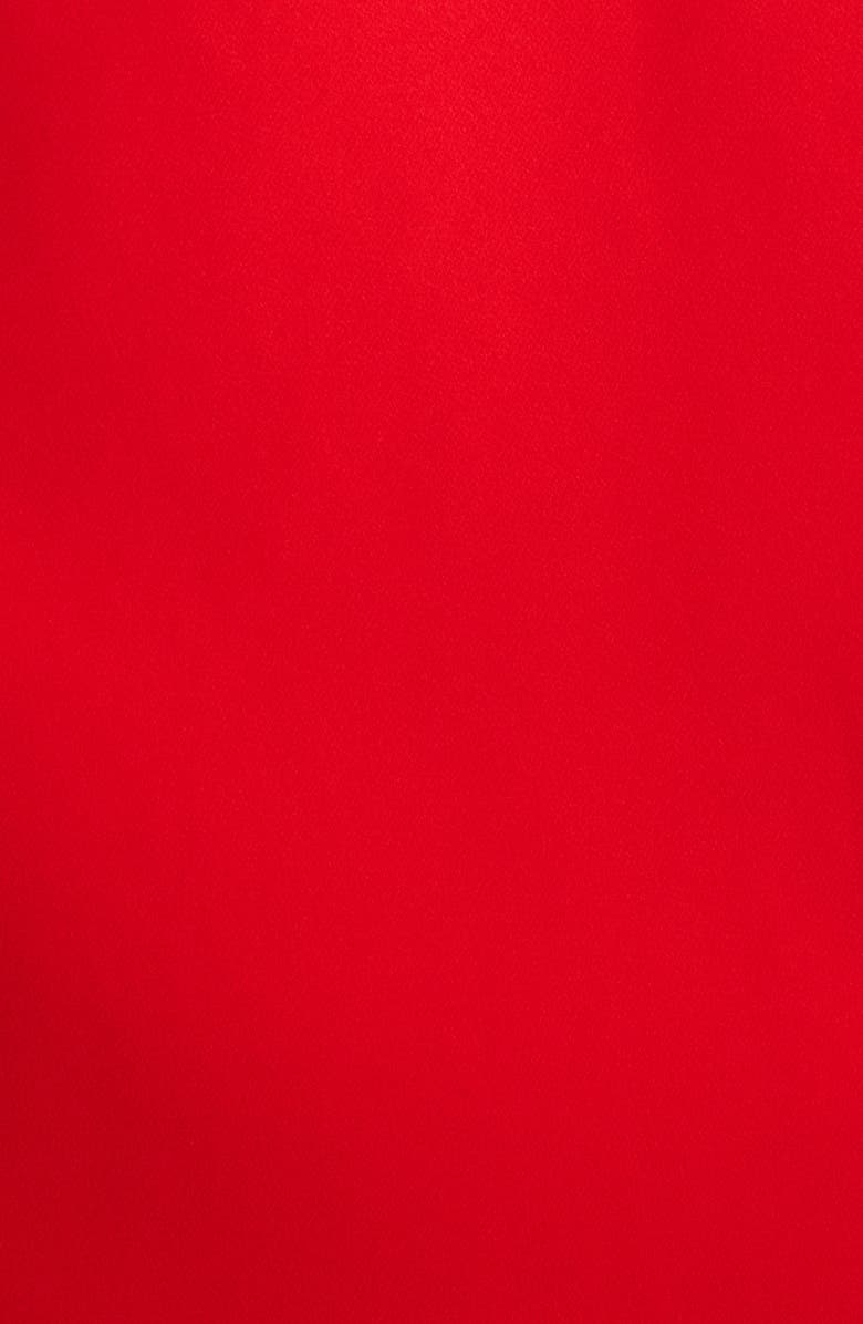 Anne Klein Colorblock Three-Quarter Sleeve Sheath Dress, Alternate, color, Fuchsia Rose/ Poppy (5Dn)