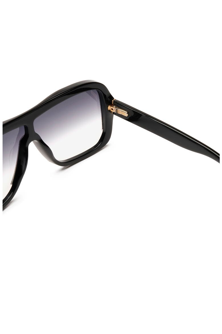 Afters Shield Sunglasses, Alternate, color, BLACK / BLACK FADED