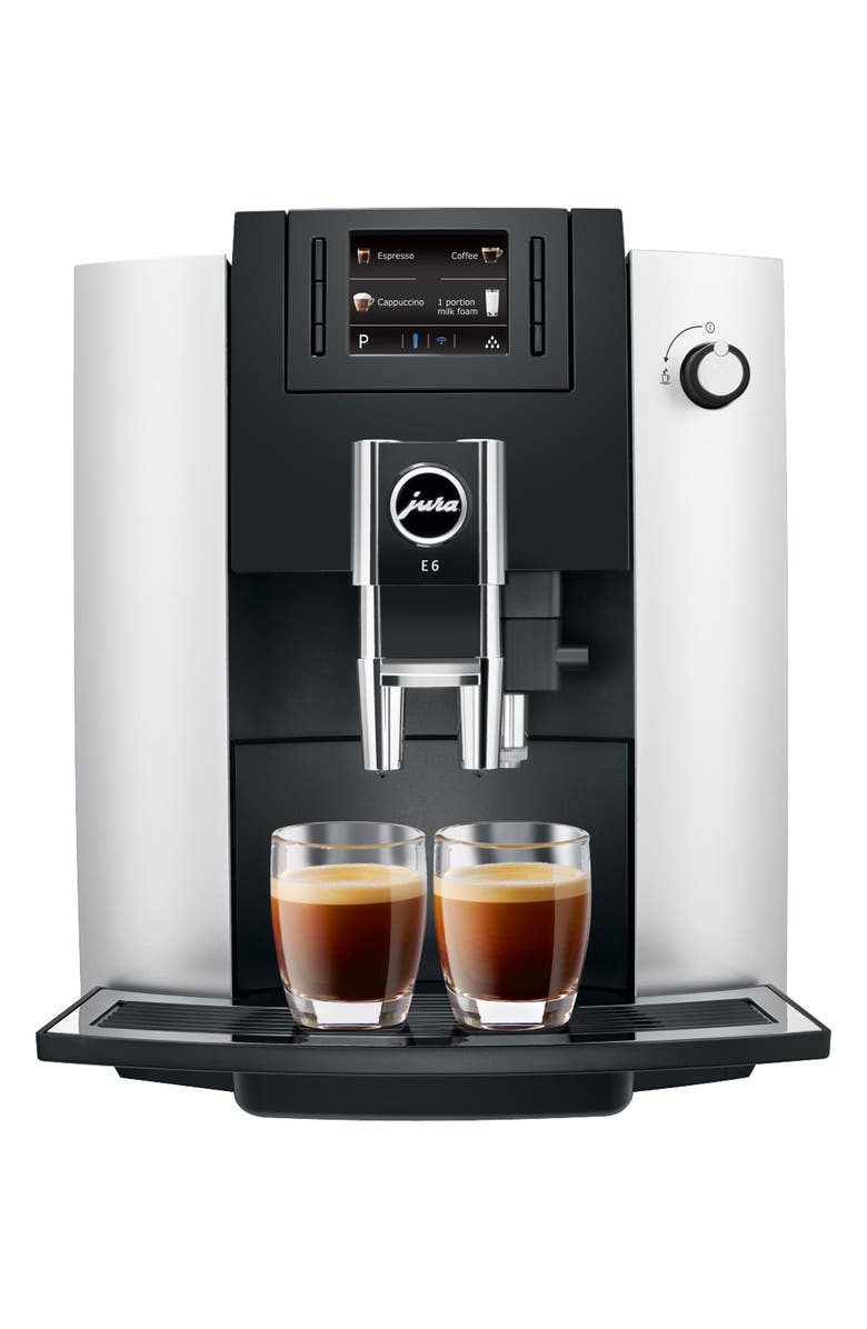 JURA E6 Automatic Coffee Machine, Main, color, 