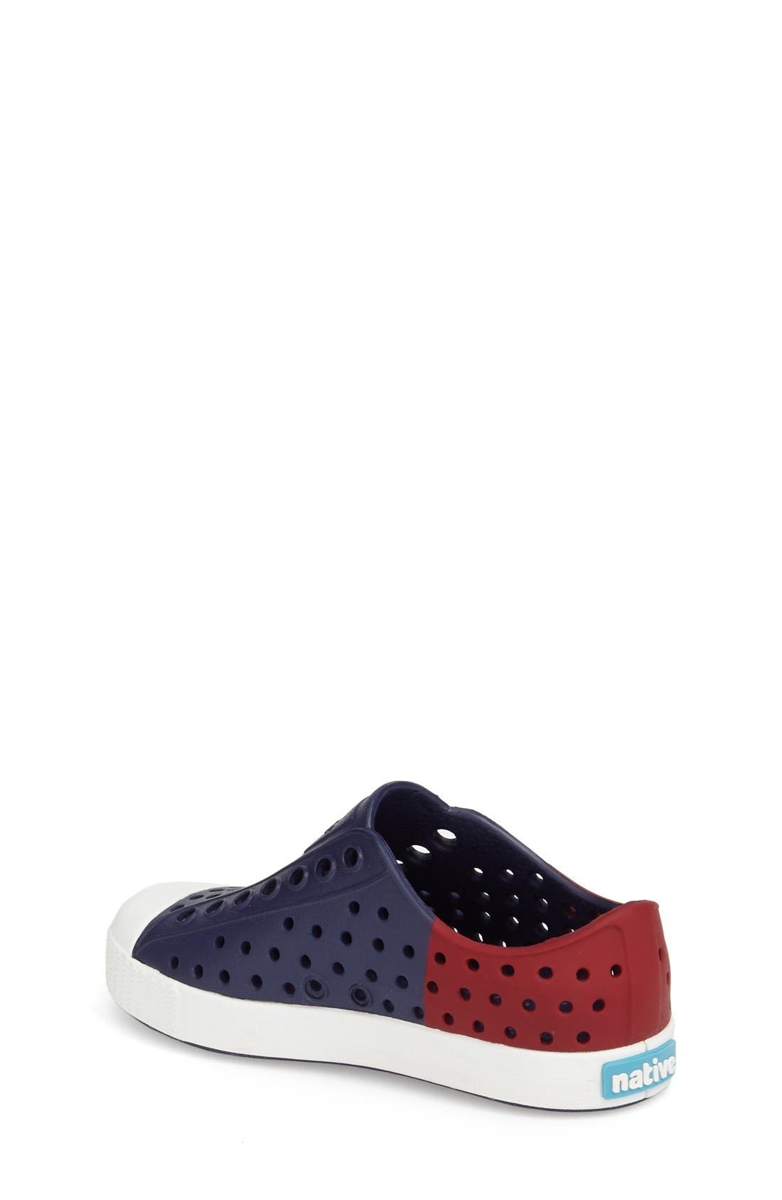 'Jefferson' Water Friendly Slip-On Sneaker, Alternate, color, REGATTA BLUE/ SHELL WHITE