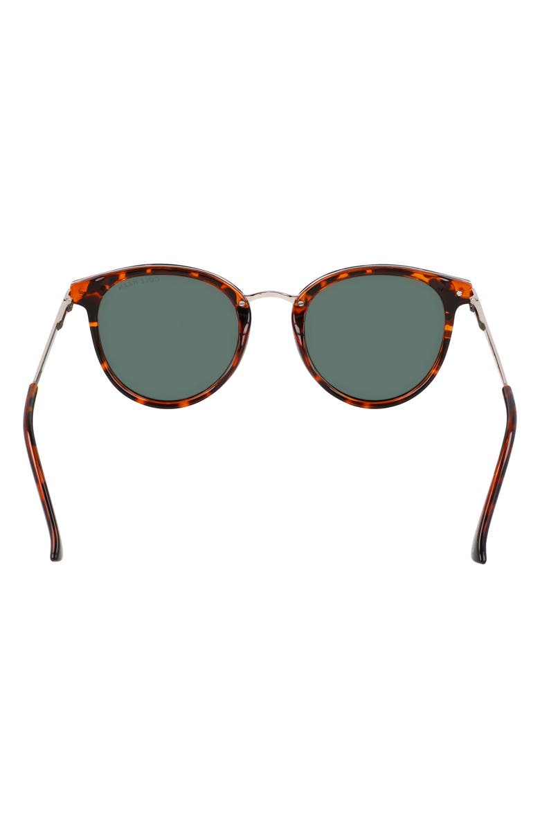 Cole Haan 48mm Oval Sunglasses, Alternate, color, Tortoise