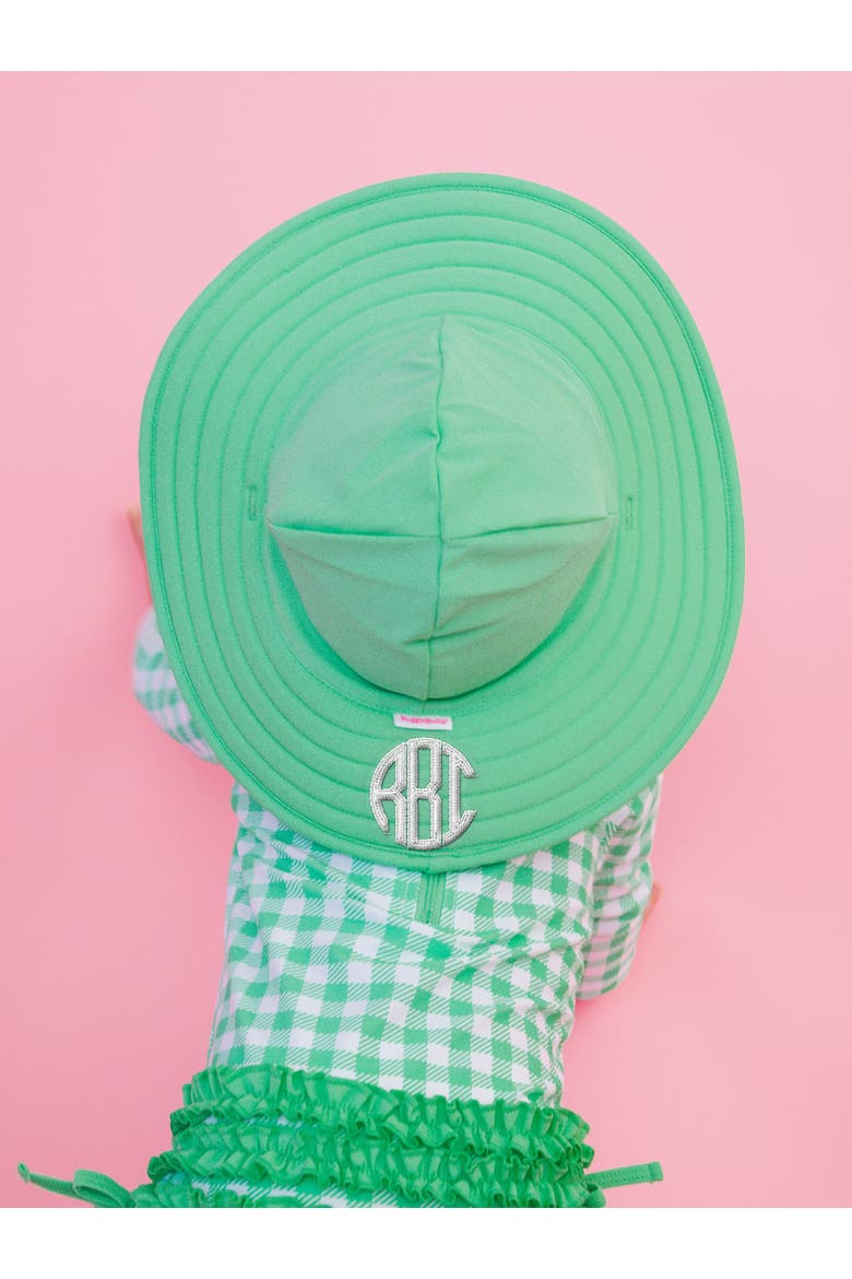 UPF50 Sun Protected Swim Hat, Alternate, color, Spring Green
