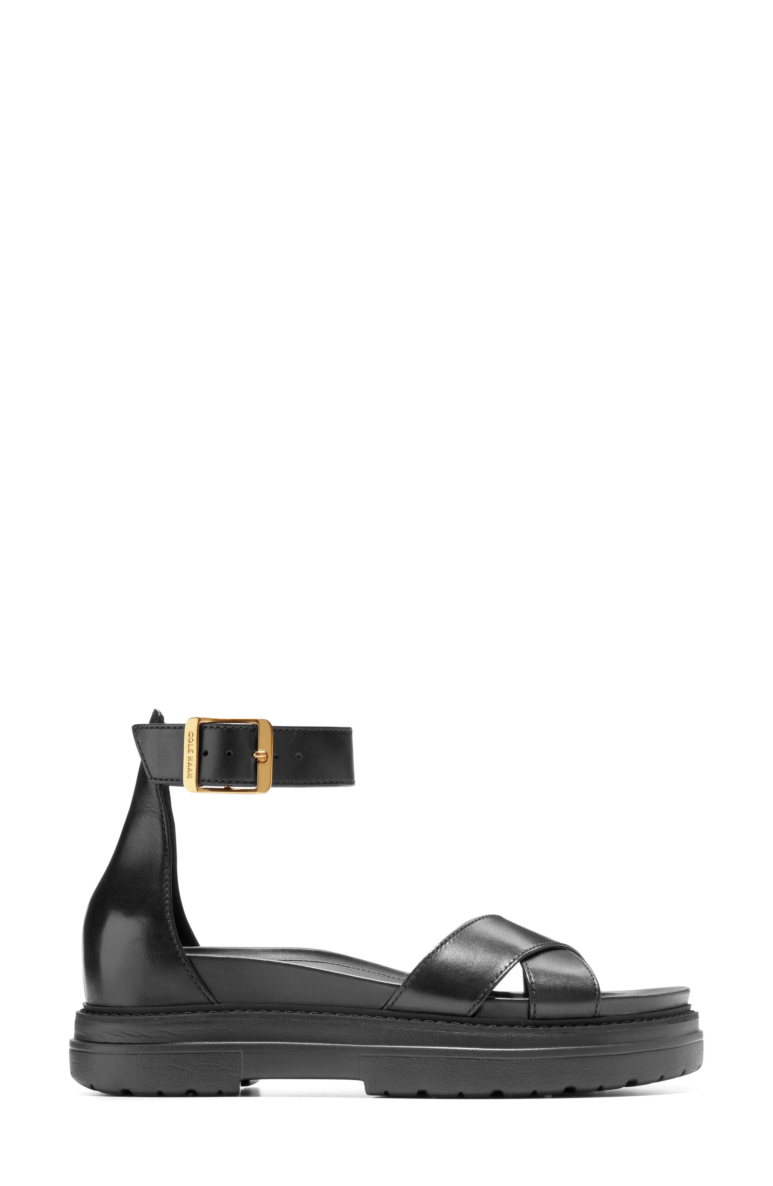 Cole Haan Fraya Ankle Strap Platform Sandal, Alternate, color, 