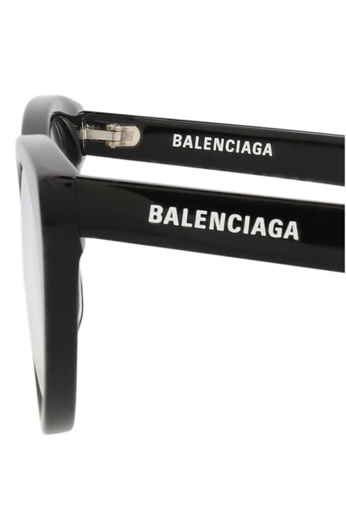 Balenciaga 52mm Cat Eye Optical Glasses In Multi