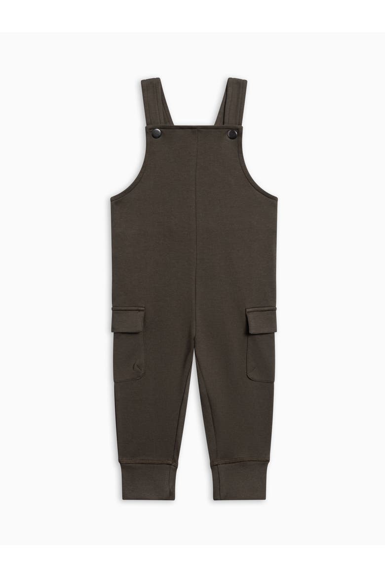Organic Layall Cargo Overalls, Main, color, Ivy