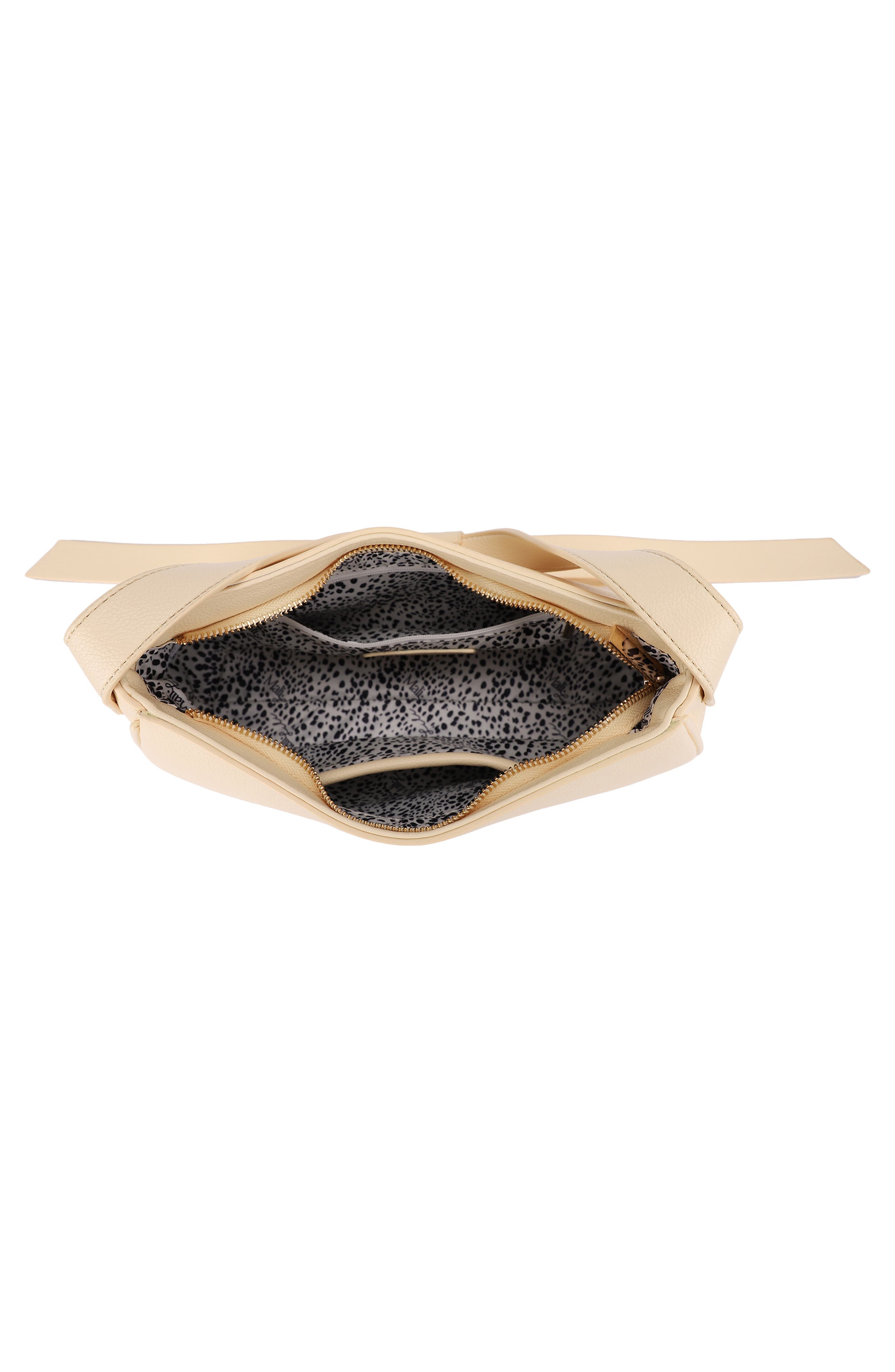 Marissa Bow Vegan Leather Shoulder Bag, Alternate, color, BUTTER