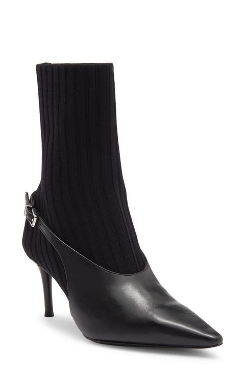 Mercer Sock Slingback Bootie