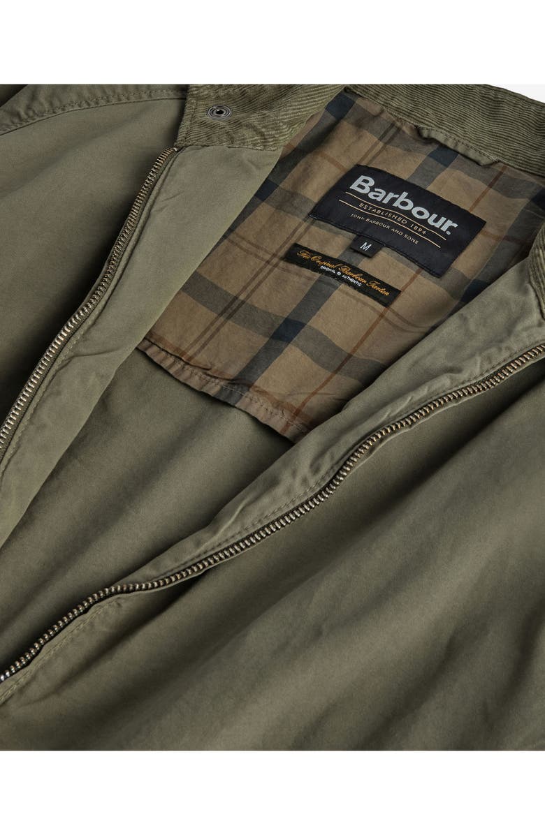Barbour Royston Casual Jacket, Alternate, color, Light Moss