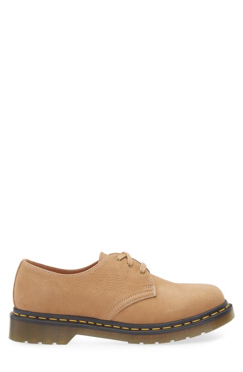 Dr. Martens 1461 Nubuck Leather Derby In Brown