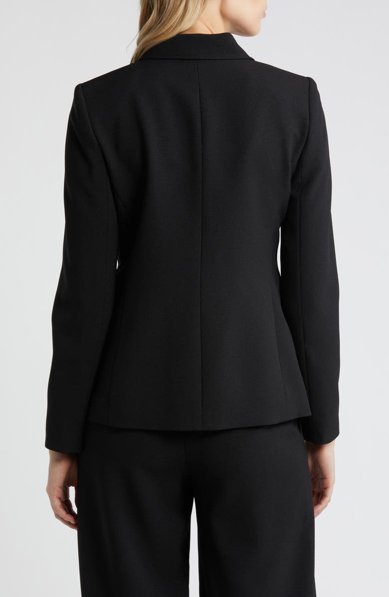 Tahari ASL One-Button Blazer, Alternate, color,