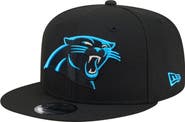 New Era Men's New Era Black Carolina Panthers 9FIFTY Snapback Hat