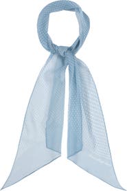 Lauren Ralph Lauren Dot Skinny Silk Scarf