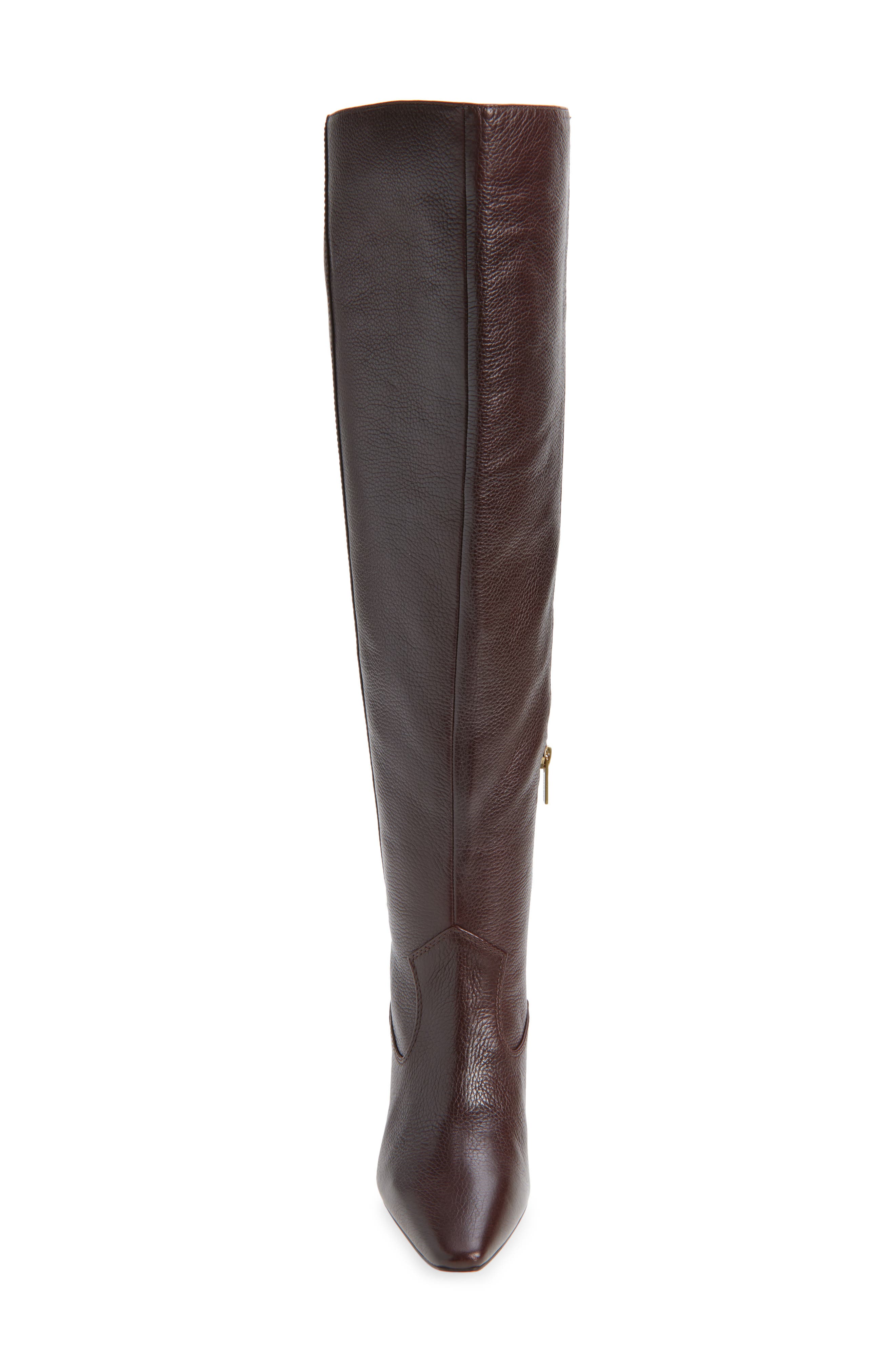 Vince Camuto Shalie Over the Knee Boot, Alternate, color, Espresso