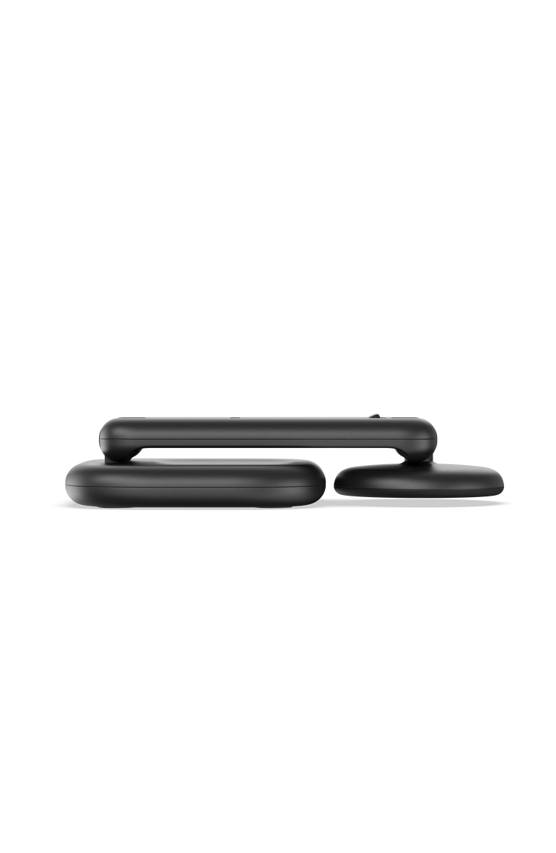 Satechi 3 in 1 Foldable Wireless Charging Stand with Qi2 25W, Alternate, color, Space Black