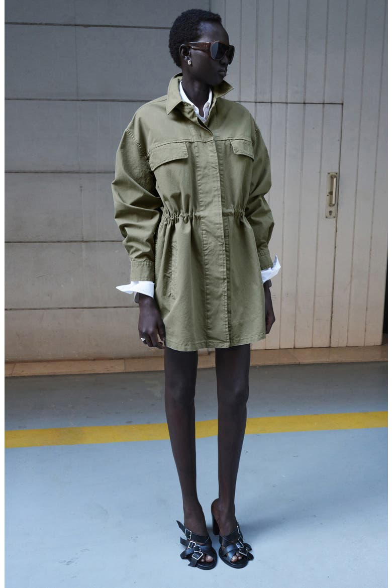 Oversize Parka, Alternate, color, KHAKI GREEN