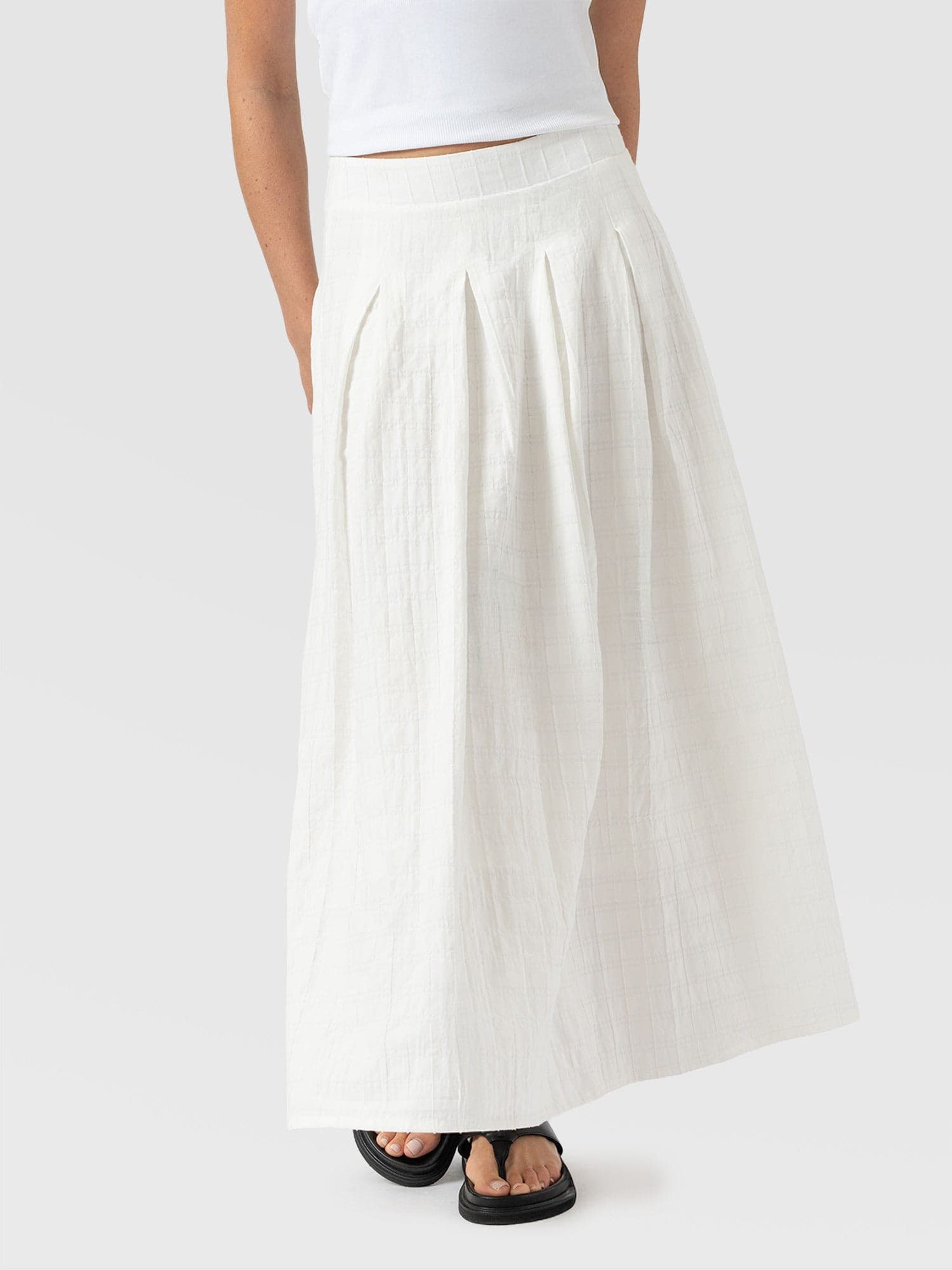 Saint + Sofia Eliza Pleated Skirt (Women) | Nordstrom