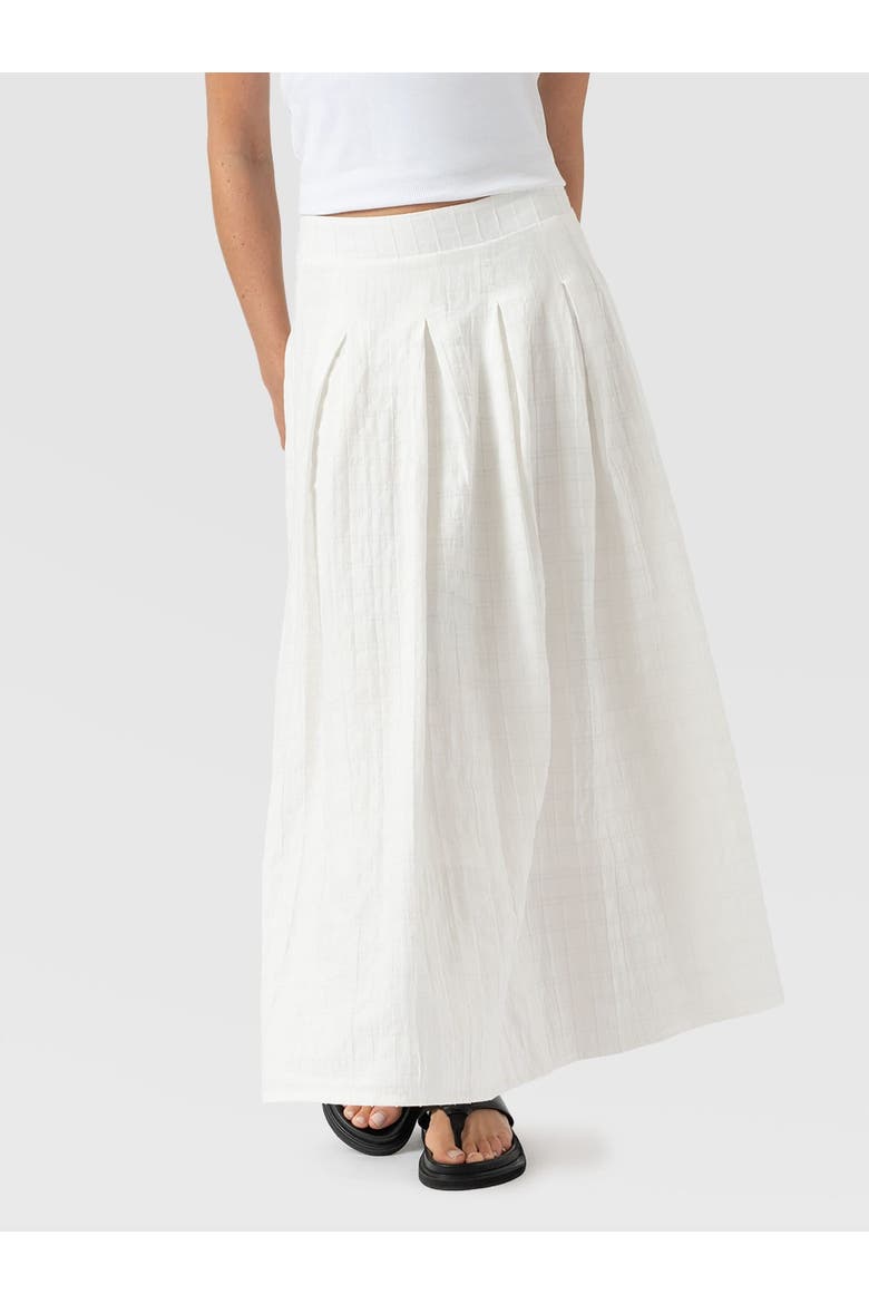 Saint + Sofia Eliza Pleated Skirt (Women) | Nordstrom