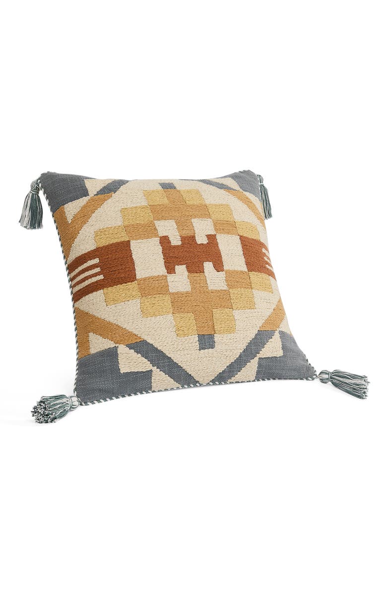 Pendleton Carico Lake Accent Pillow, Alternate, color, Stormy Sea