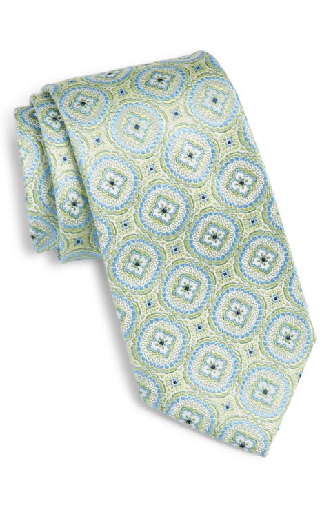 Medallion Silk Tie