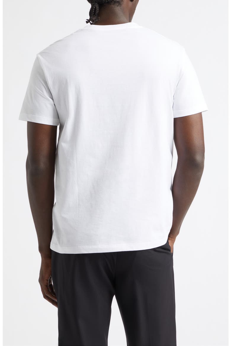 VLOGO Cotton T-Shirt, Alternate, color, WHITE