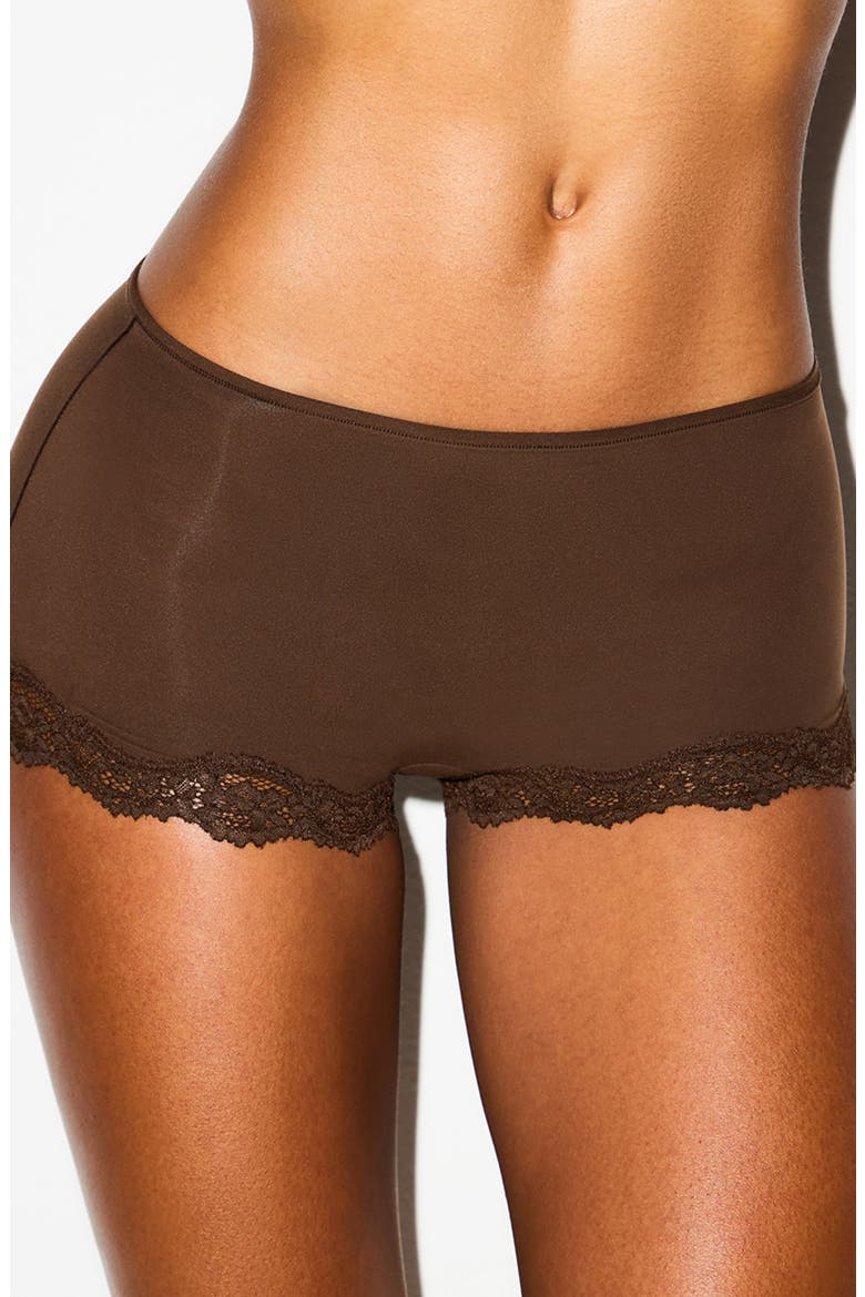 Fits Everybody Lace Boy Short, Alternate, color, ESPRESSO