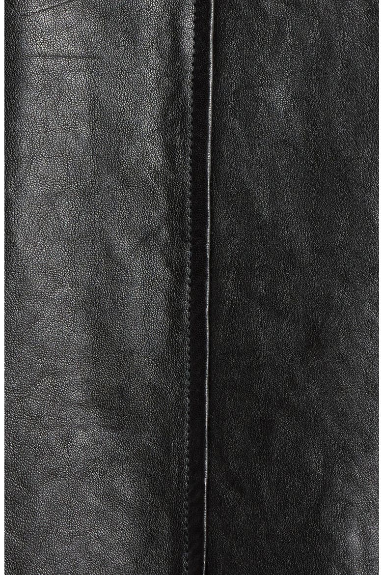 Melrose Leather Jacket, Alternate, color, BLACK