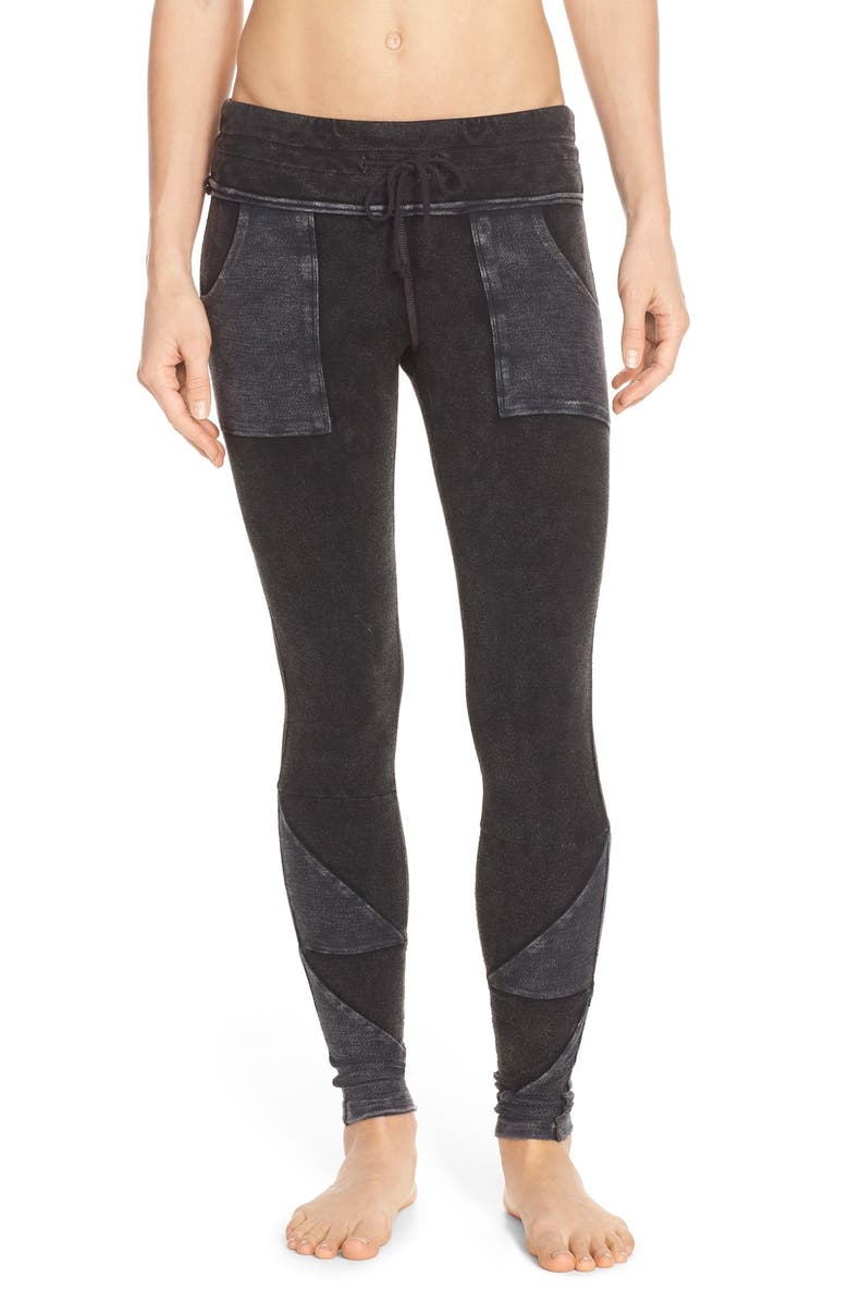 FP Movement by Free People Free People FP Movement Kyoto Pocket Leggings, Main, color, Washed Blk
