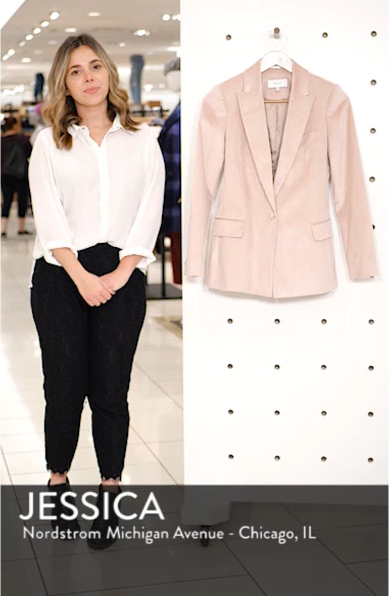 Carie Cotton Corduroy Blazer, sales video thumbnail