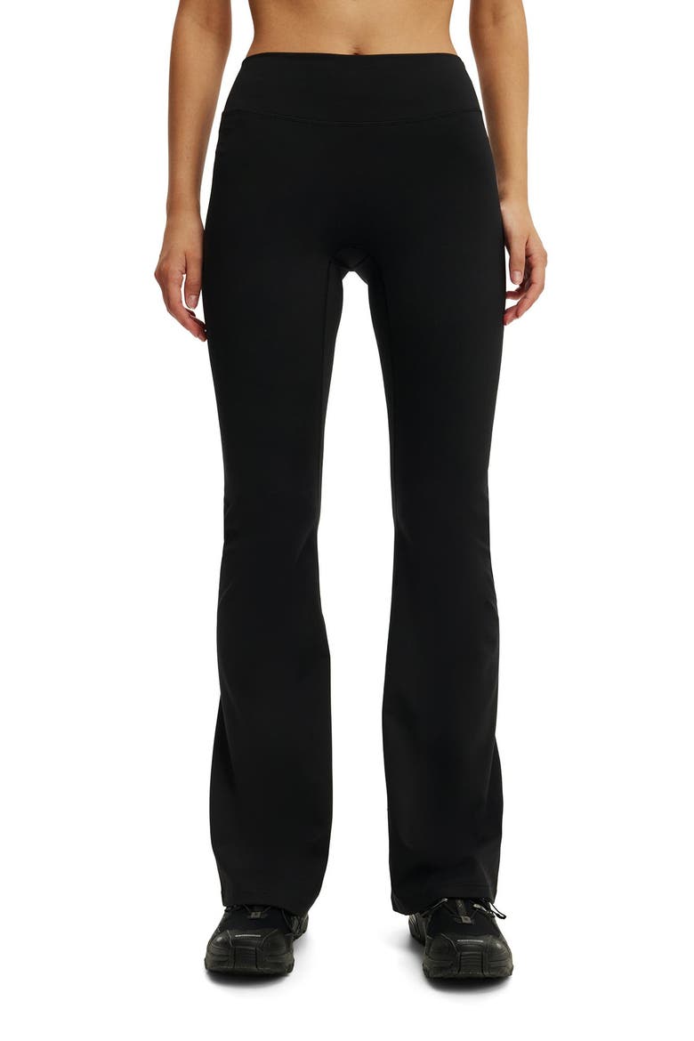 Women's Active Ultra Soft Contour Flare, Main, color, Black