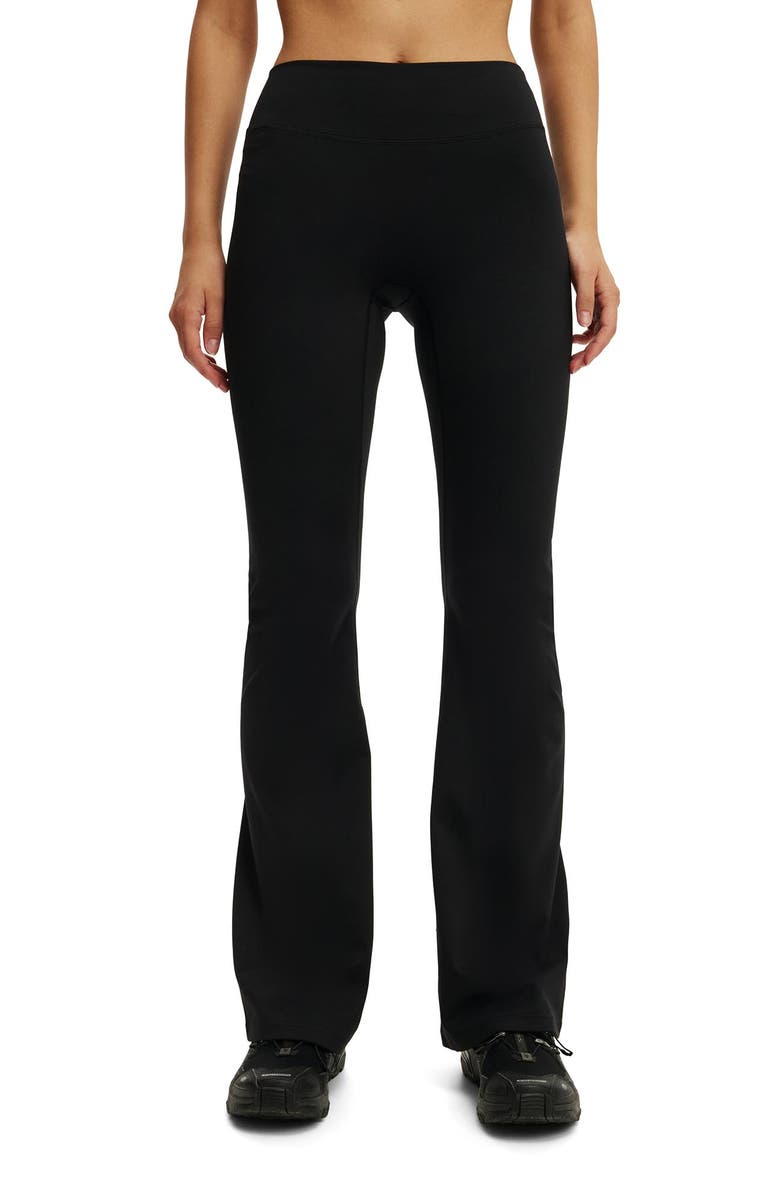 Body Women's Active Ultra Soft Contour Flare, Main, color, Black