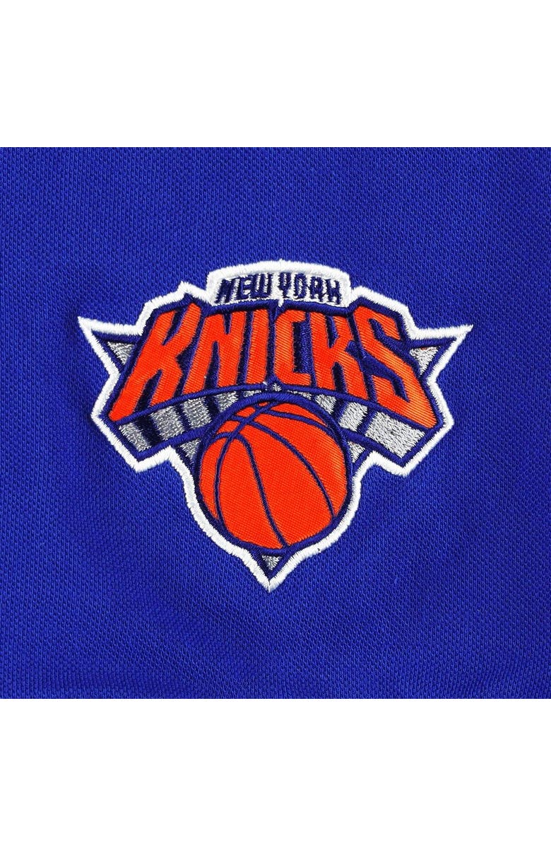 TOMMY JEANS Men's Tommy Jeans Blue New York Knicks Stanley Pique Polo, Alternate, color, Blue