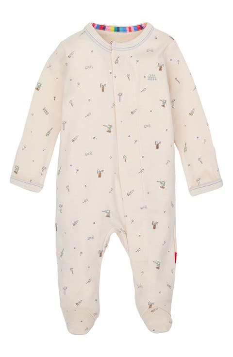 Fix It Friends Organic Cotton Footie (Baby)