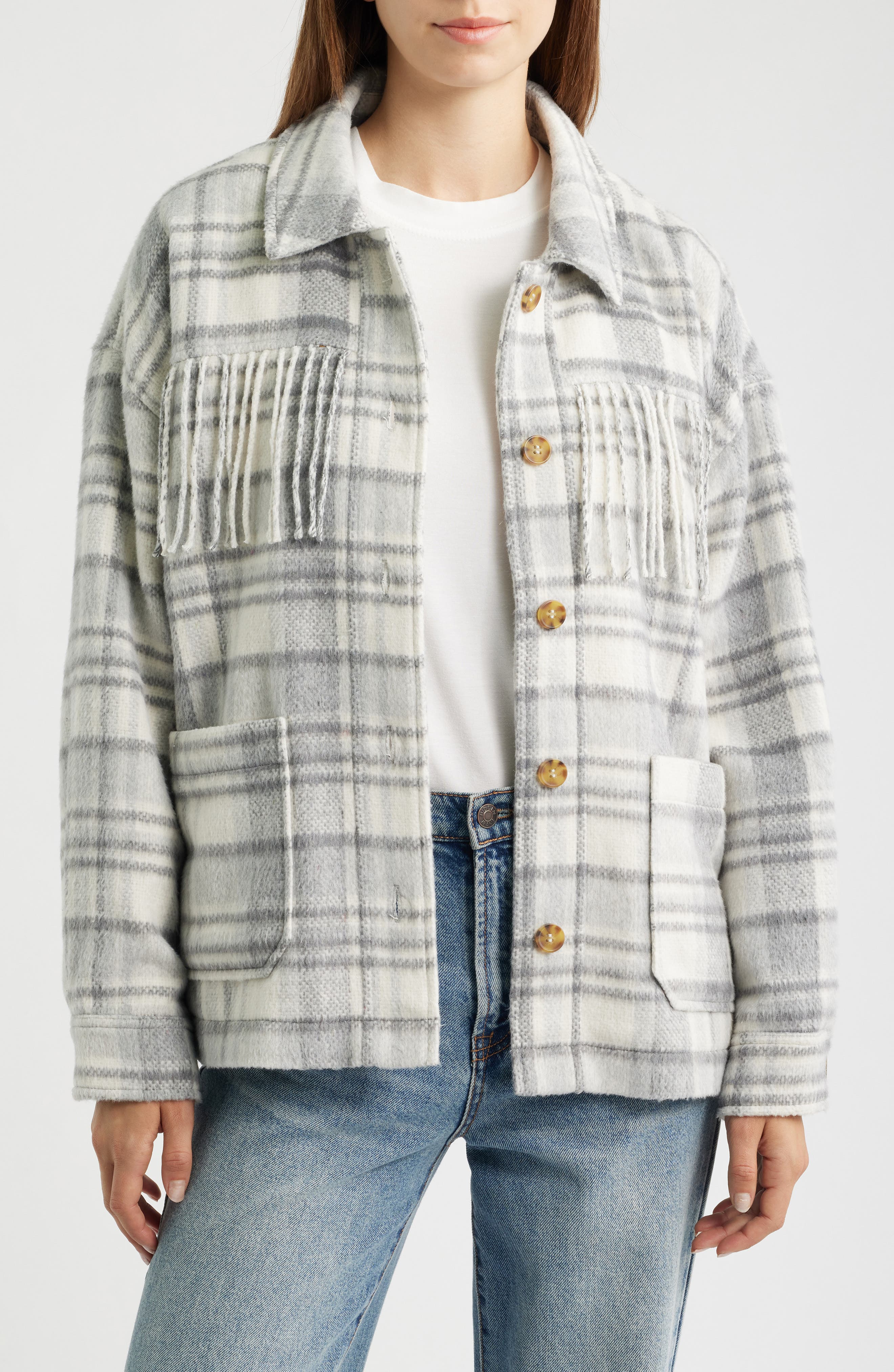 GREY PLAID