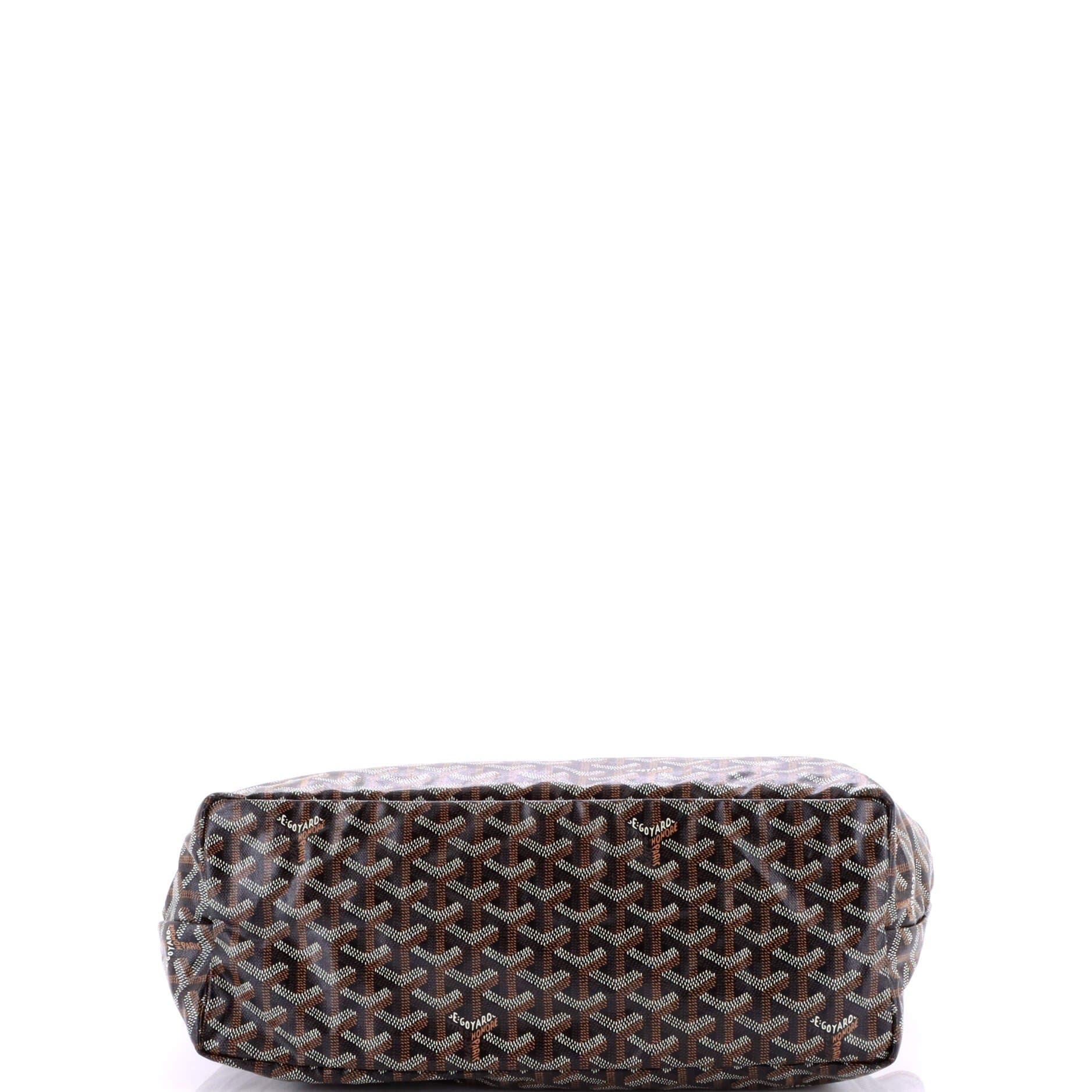 Pre-Owned Goyard Saint Louis Tote Coated Canvas PM, Alternate, color, Brown