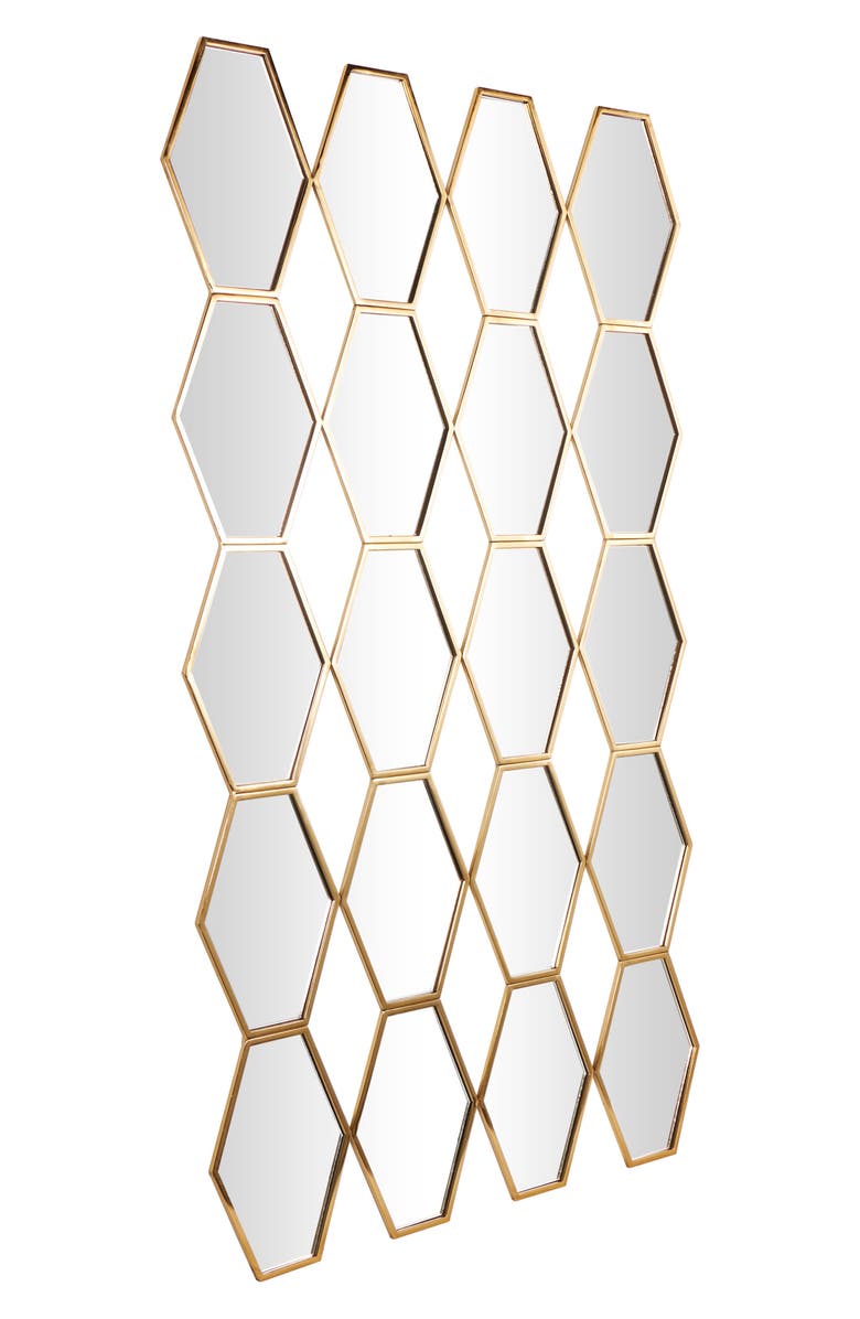 Novogratz Metal Wall Mirror, Alternate, color, 