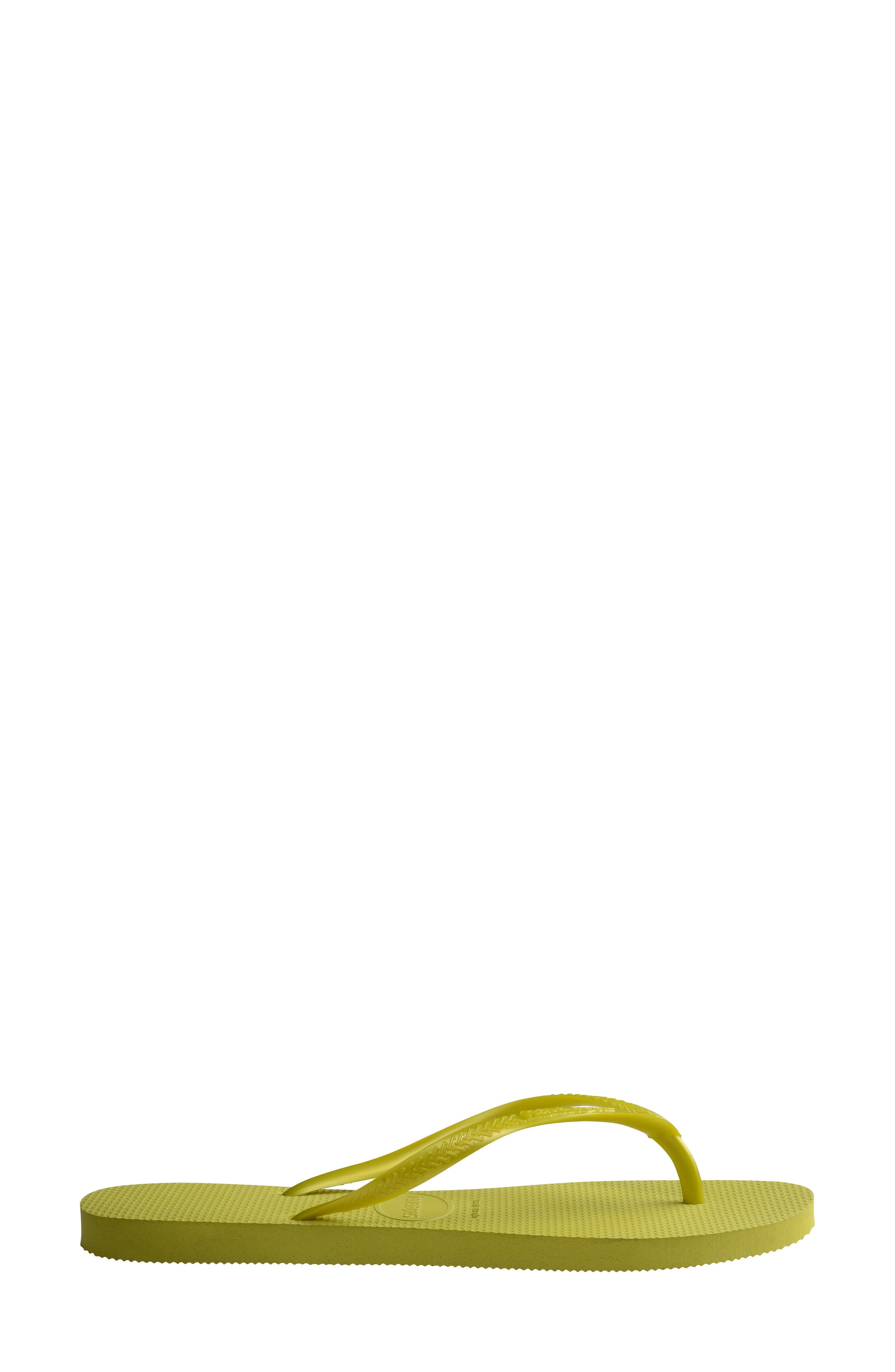 Slim Flip Flop, Alternate, color, WILD LIME