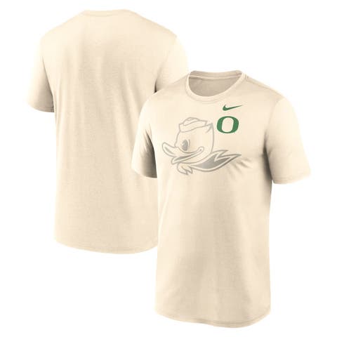 Men's Nike Natural Oregon Ducks Campus Shadow Legend Performance T-Shirt