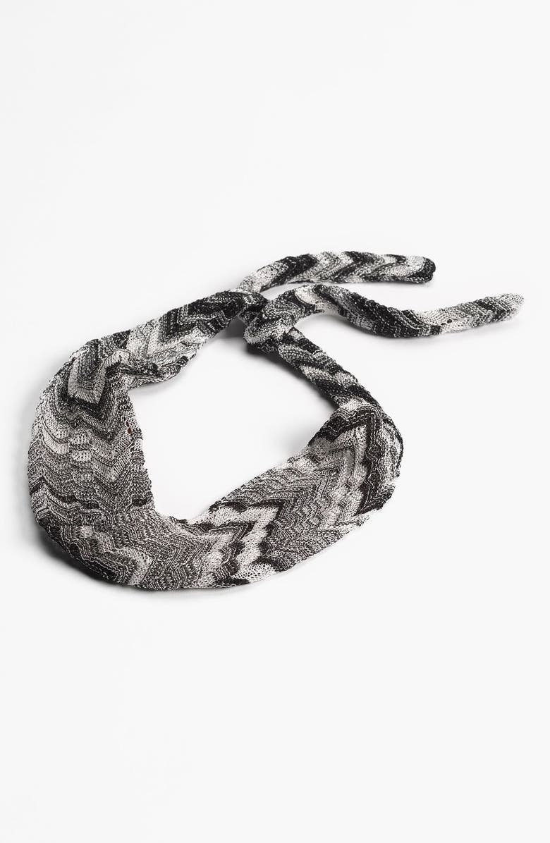 Missoni Zigzag Head Wrap, Main, color, 
