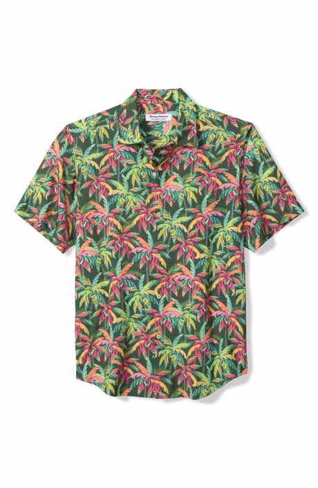 Tommy Bahama Bahama Coast Colorful Oasis IslandZone® Short Sleeve Button-Up Shirt
