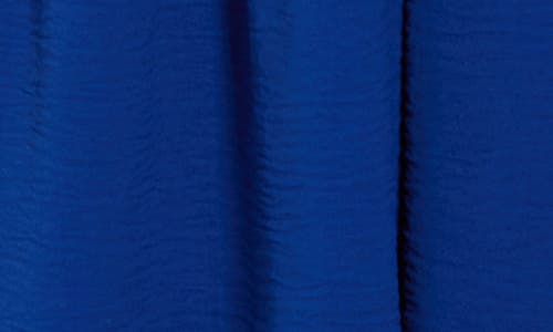 Calvin Klein Sleeveless Tiered A-line Midi Dress In Ultramarine
