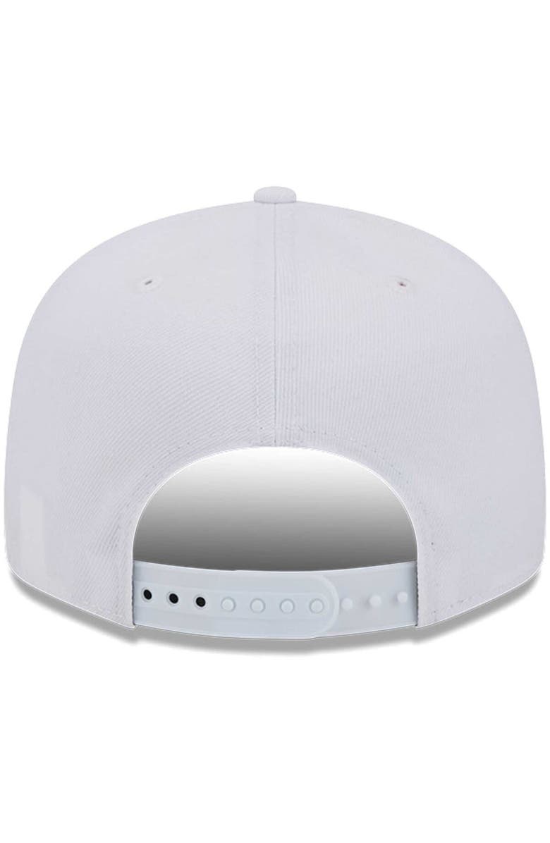 New Era Men's New Era New England Patriots Main White on White 9FIFTY Snapback Hat, Alternate, color, 