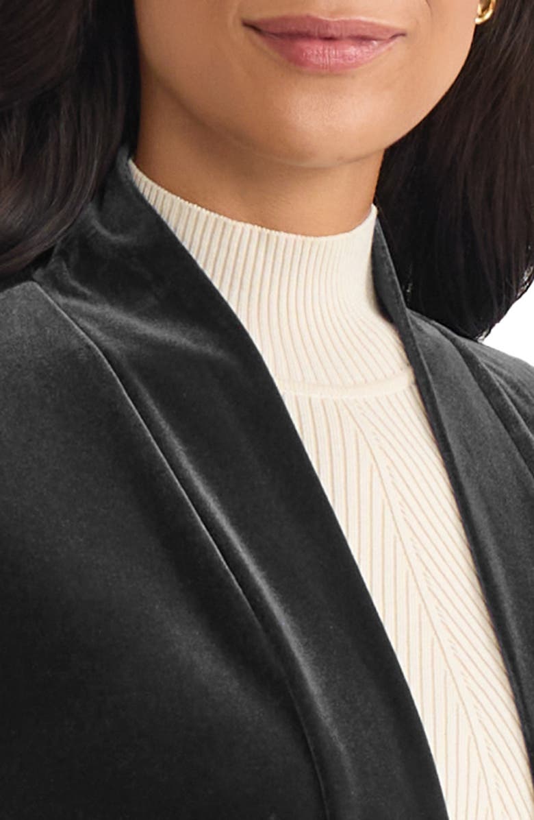 Jones New York Open Front Cardigan, Alternate, color, Jones Black