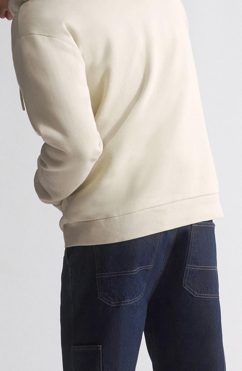 Brooklyn Industries Brooklyn Zip Hoodie, Alternate, color, Silver Birch